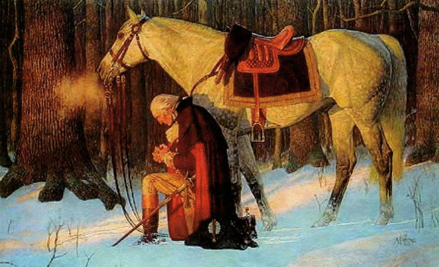 George Washington at Valley Forge